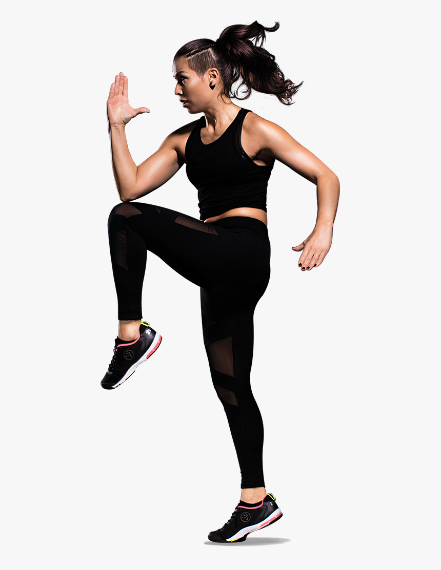 women zumba dancing